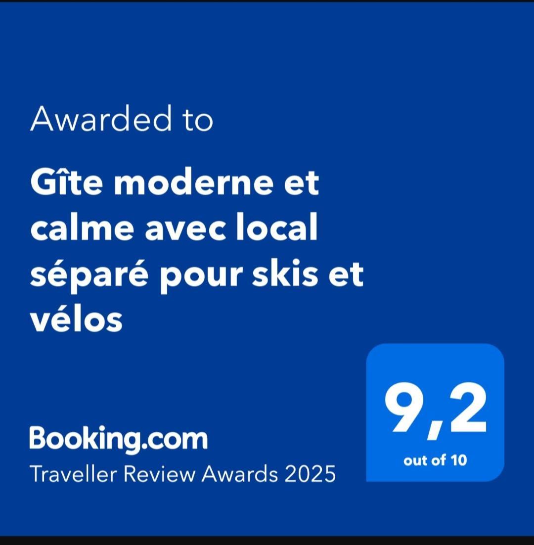 Gite Moderne Et Calme Avec Local Separe Pour Skis Et Velos コルニモン エクステリア 写真
